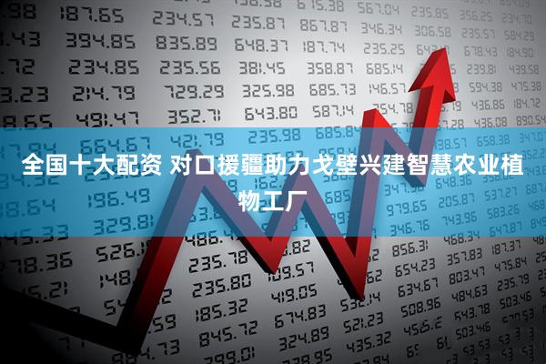 全国十大配资 对口援疆助力戈壁兴建智慧农业植物工厂