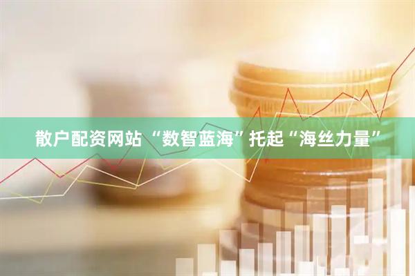 散户配资网站 “数智蓝海”托起“海丝力量”